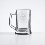 İsim Baskılı Bira Bardağı (Beyaz Harf Baskı) – 395 ml / 500 ml / 660 ml