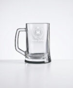 İsim Baskılı Bira Bardağı (Beyaz Harf Baskı) – 395 ml / 500 ml / 660 ml