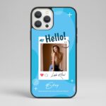 Kişiye Özel iPhone Telefon Kılıfı Polaroid Hello (Fotoğraflı & İsimli) | tasarla kutla