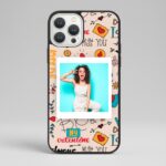 Kişiye Özel iPhone Telefon Kılıfı Polaroid Love Kiss (Fotoğraflı & İsimli) | tasarla kutla