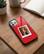 Kişiye Özel iPhone Telefon Kılıfı Polaroid Kırmızı Kalp (Fotoğraflı & İsimli) | tasarla kutla - Görsel 5