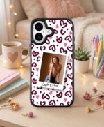 Kişiye Özel iPhone Telefon Kılıfı Polaroid Kalpli (Fotoğraflı & İsimli) | tasarla kutla - Görsel 5
