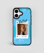 Kişiye Özel iPhone Telefon Kılıfı Polaroid Hello (Fotoğraflı & İsimli) | tasarla kutla - Görsel 6