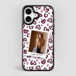 Kişiye Özel iPhone Telefon Kılıfı Polaroid Kalpli (Fotoğraflı & İsimli) | tasarla kutla