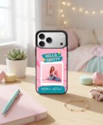 Kişiye Özel iPhone Telefon Kılıfı Polaroid Pembe (Fotoğraflı & İsimli) | tasarla kutla - Görsel 7